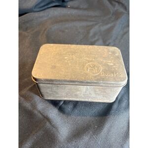 Dixie Mix Vintage Tin Box Camel Embossed CANCO Collectible Storage Container